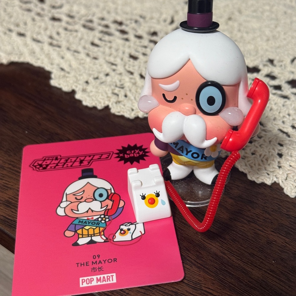 POPMART Powerpuff Girls x Cry Baby: The Mayor